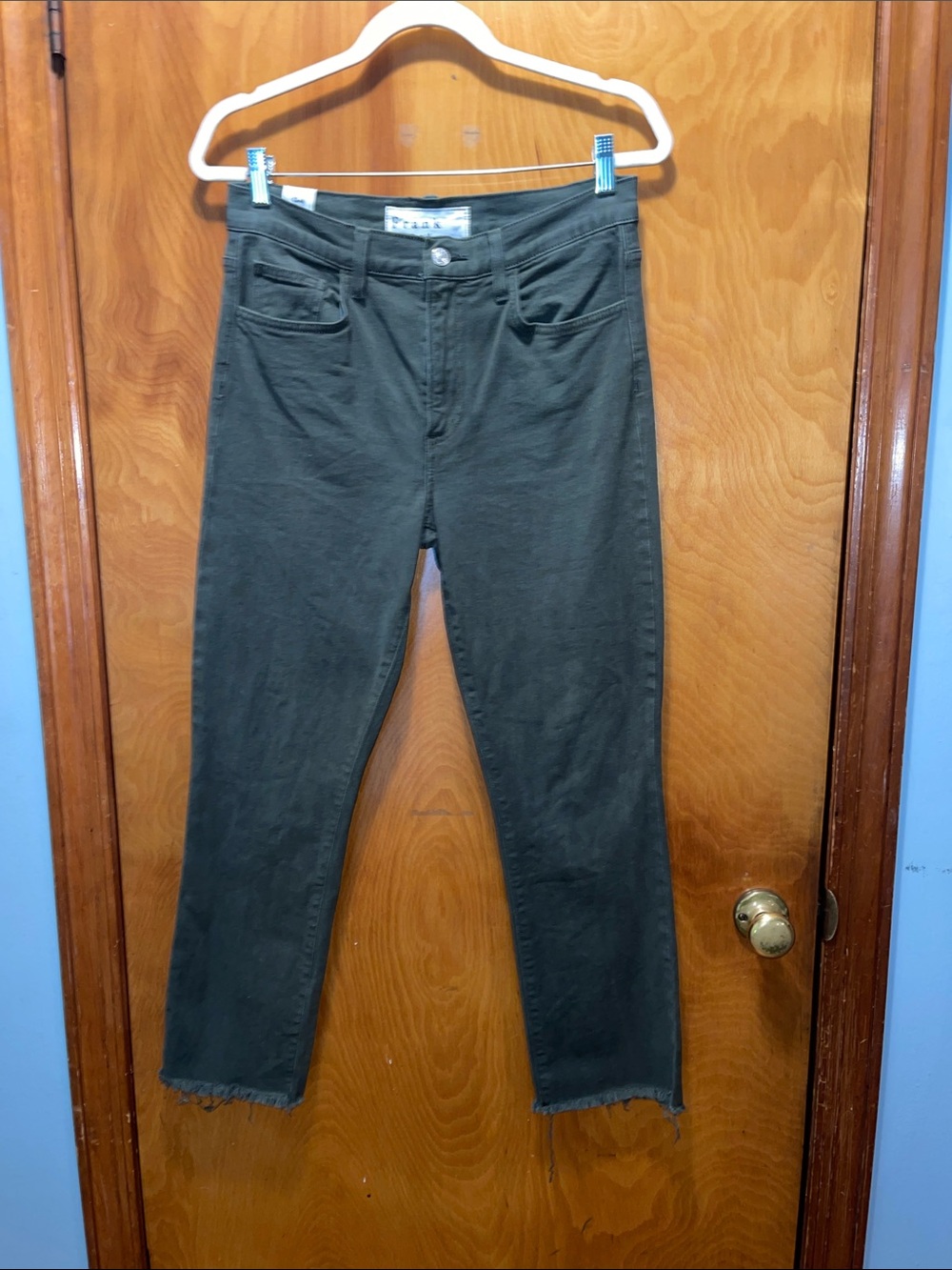 Frank & Eileen Slim Olive Green Men's Jeans